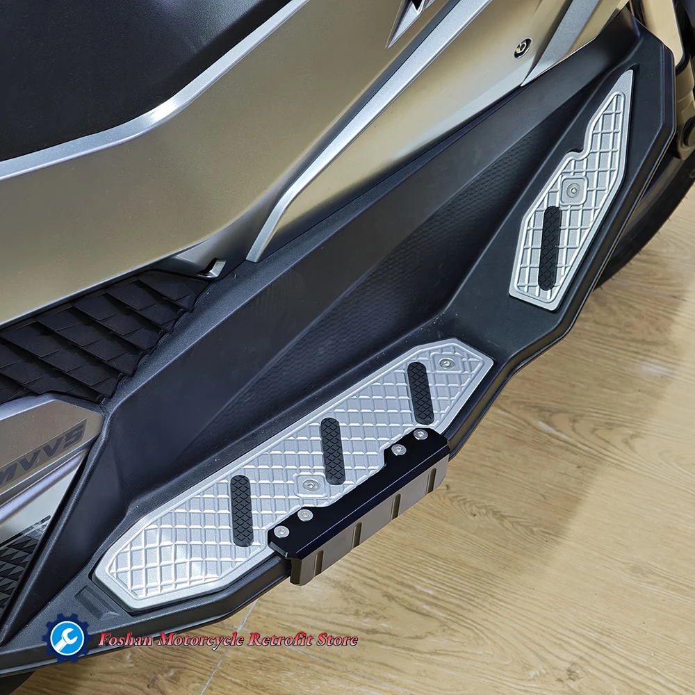 ملحقات تعديلات الدراجات النارية SYM ADXTG400 2024 2025 أوتاد القدم المتسابق ADXTG 400 أوتاد القدم من سبائك الألومنيوم