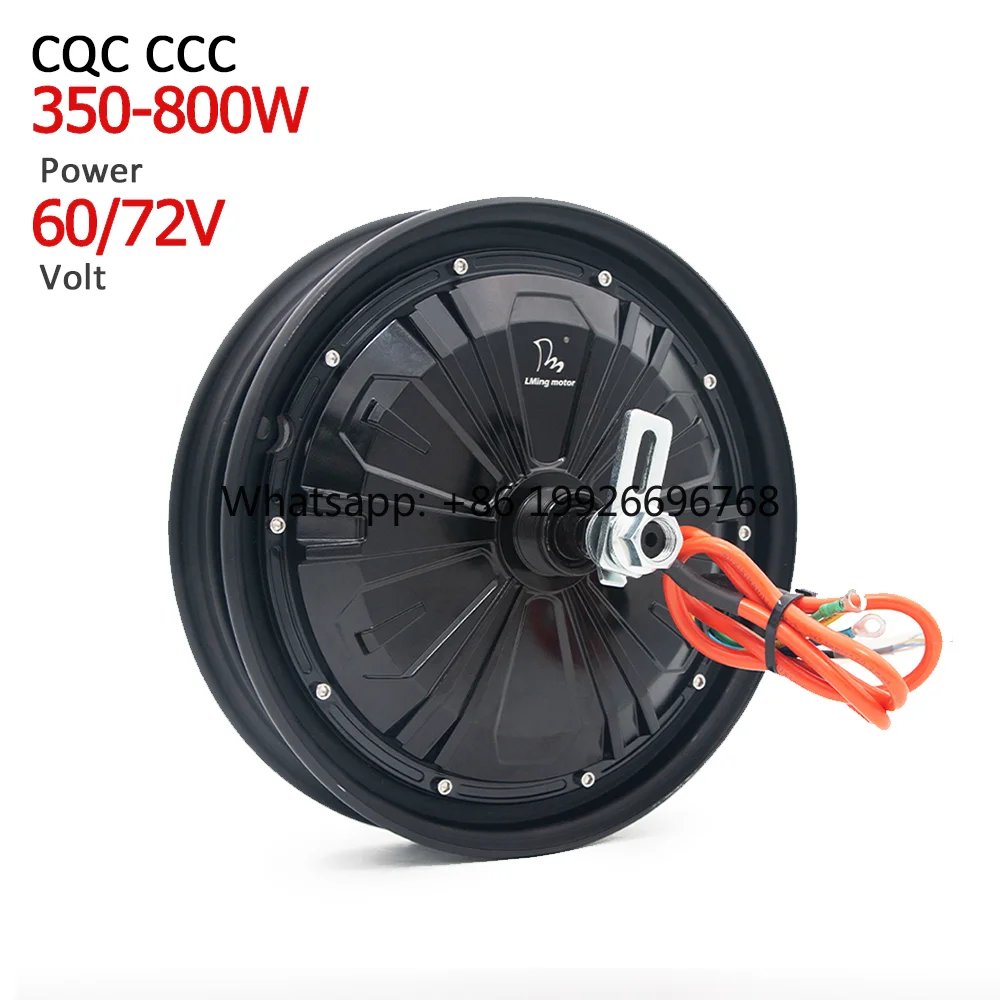 

High Quality 10 Inch 1500w 75km/h Max Speed Brushless DC Electric Motorcycle 48/60/72V E Hub Motor