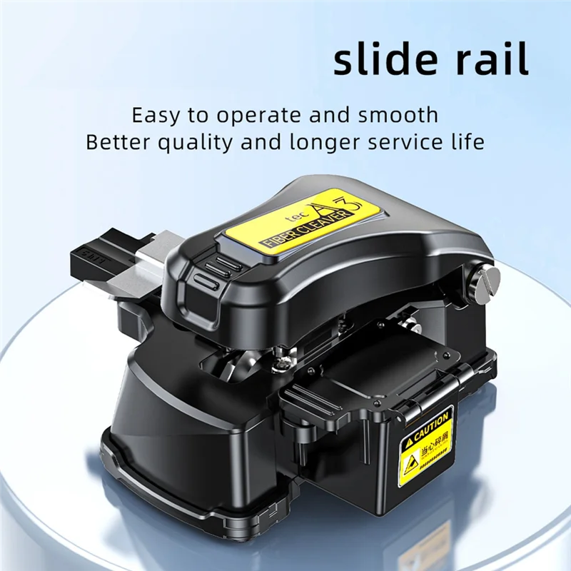 B24B Fiber Optic Cleaver A3 One-Step Full Automation Hochpräziser Optical Fiber Fusion Splicer Cutter + Ersatzklingen
