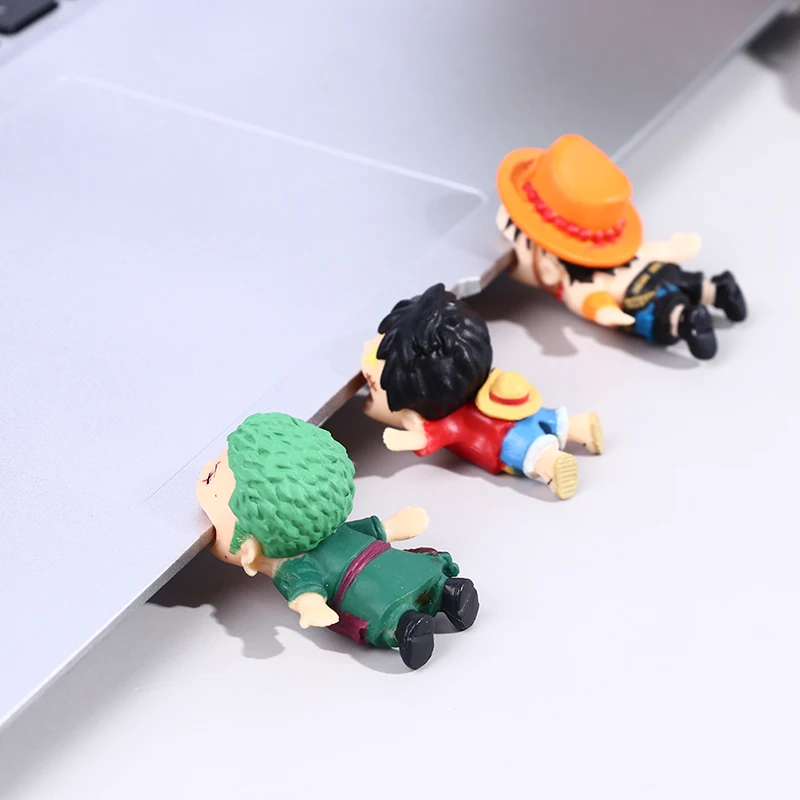 Anime One Pieces Cable Protector Kawaii For Iphone Usb Cable Organizer Winder Luffy Zoro Protector Toys For Children Gift