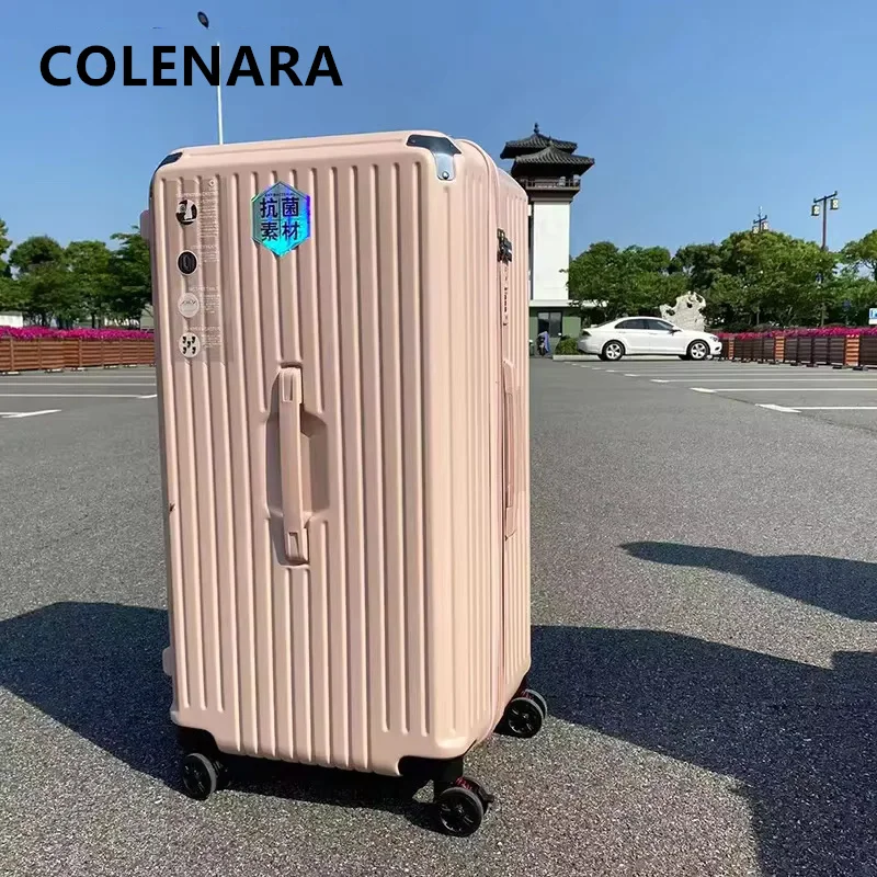 COLENARA Koffer Reisetasche Große Kapazität Trolley Damen Passwort Box 22"24"26"28"30"32"34 Zoll Große Kapazität Gepäck