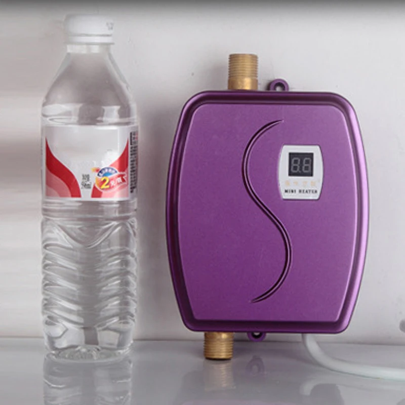 Calentador de agua instantáneo para cocina, grifo eléctrico de XY-FB, calefacción rápida, Mini calentador de agua doméstico de doble uso