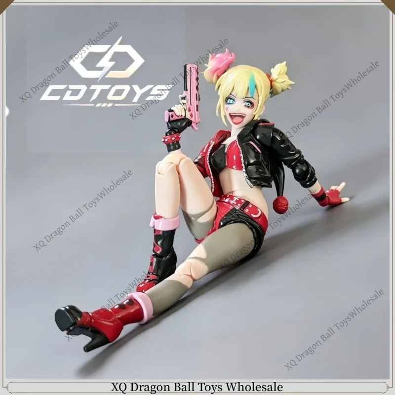Pre-sale Original KO Kaiyodo Wheel Technology Series Harley Quinn Action Figure Harley Quinn X Suicide Squad Collectible Toys view 4