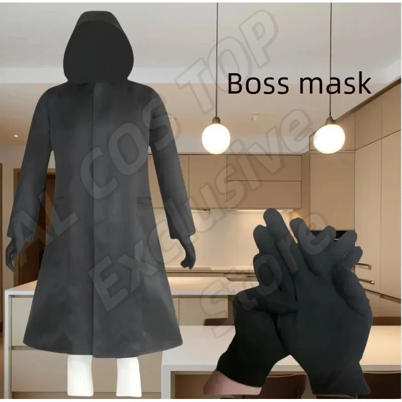 

♥Halloween Cosplay Costume Calama Game Guard Jumpsuit Outfit Teenagers Tracksuit Hooded Overall Belt GloveNew 2026 Topspeed Cos