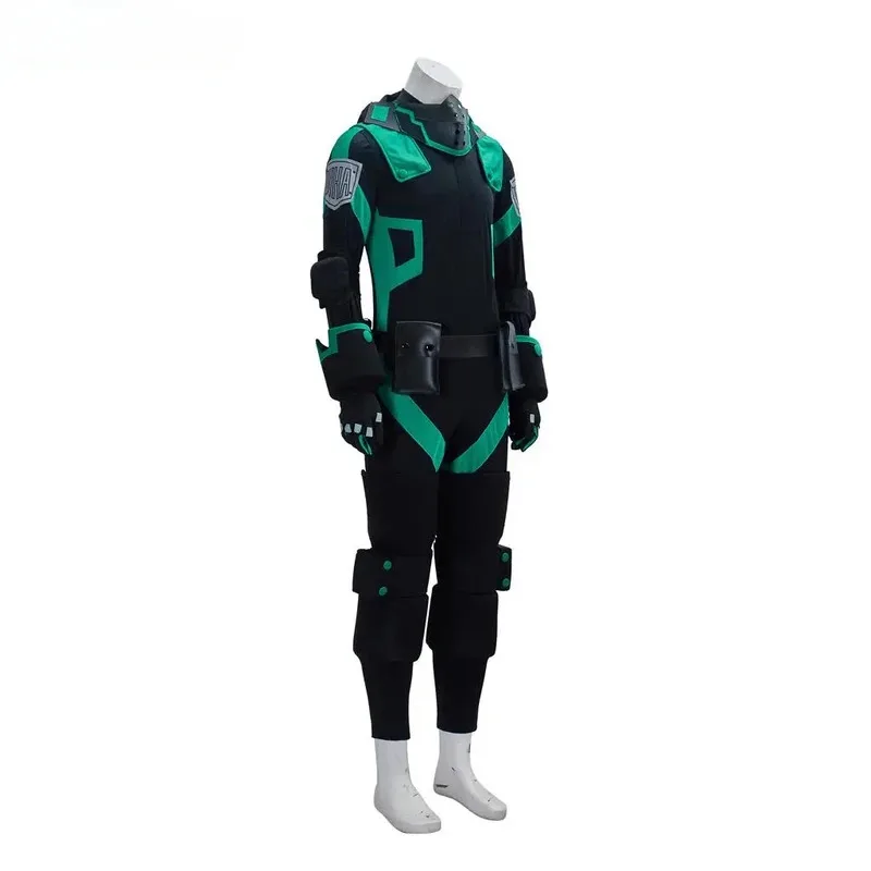 أزياء My Academia World Heroes Mission Boku No Hero Academia Izuku Midoriya Deku التأثيرية بدلة المعركة السوداء؛ 8,k'5;h.