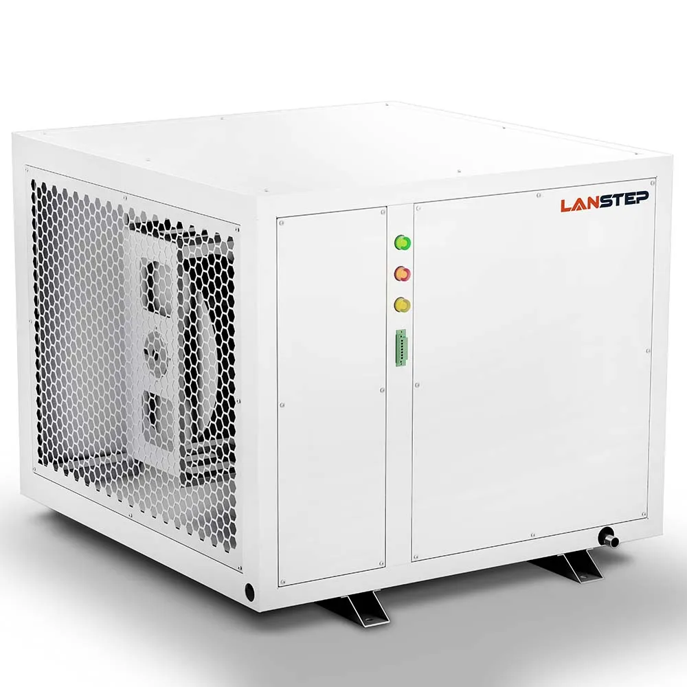 LANSTEP 750 Pints Industrial Greenhouse Grow Room Dehumidifier New Core Motor Electric Moisture Removal Farm Warehouse Green