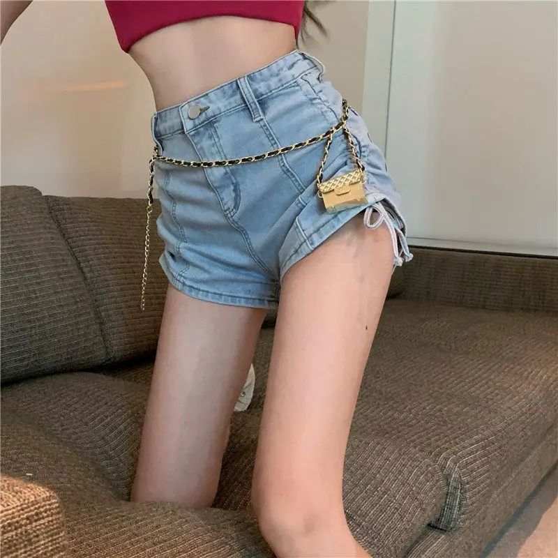 반바지 여성용 패치워크 꽃무늬 린넨 코튼 스위트 파스텔 러플 귀여운 허리 신축성 있는 허리밴드 코티지코어 데일리 페어리코어