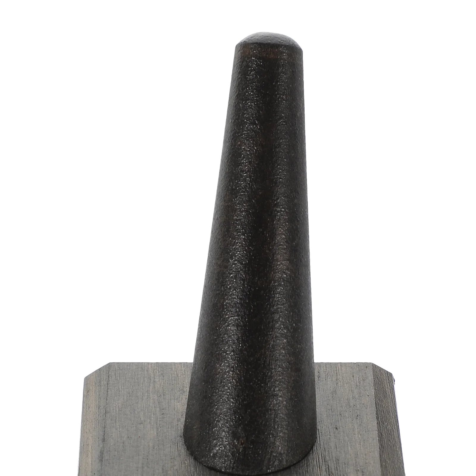 

2Pcs Wooden Ring Stand for Jewelry Display Pillar Holder Base Small Exquisite Design for Shop Counter Or Home Use