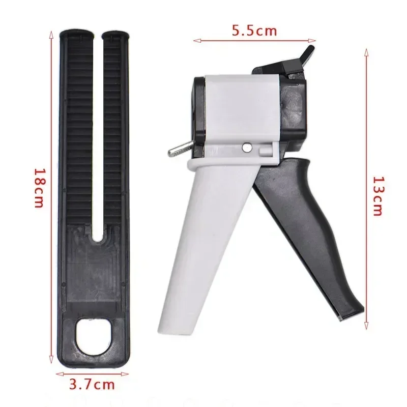 

Dentist Glue Gun Applicator Glue Adhensive Squeeze Mixed 1:1 /1:2 Manual Caulking Gun Dispenser