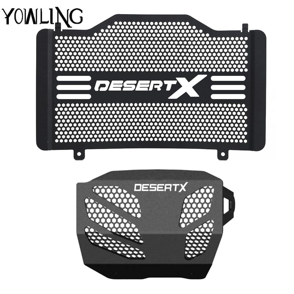 

For DUCATI DESERT X 2022 2023 2024 DESERTX Motorcycle Radiator Guard Tank Grille Shield Engine Cooler Bezel Protector Mesh Cover