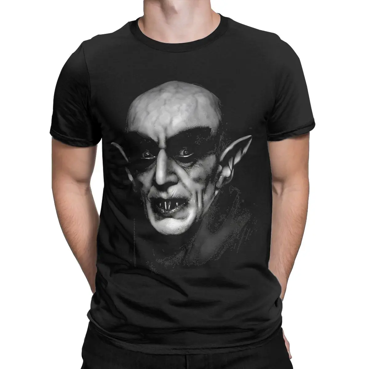 Summer Men Women Nosferatu The Vampire Nosferatu Horror Movie Shirt Apparel Cotton T-shirt Clothes Vintage Tee Shirt