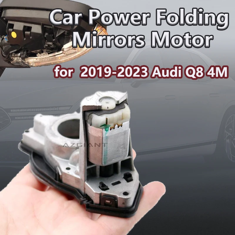 

AZGIANT Car Power Folding Mirrors Motor 12V DC Module right left for Audi Q8 4M 2019-2023 metal Rearview mirror spare parts