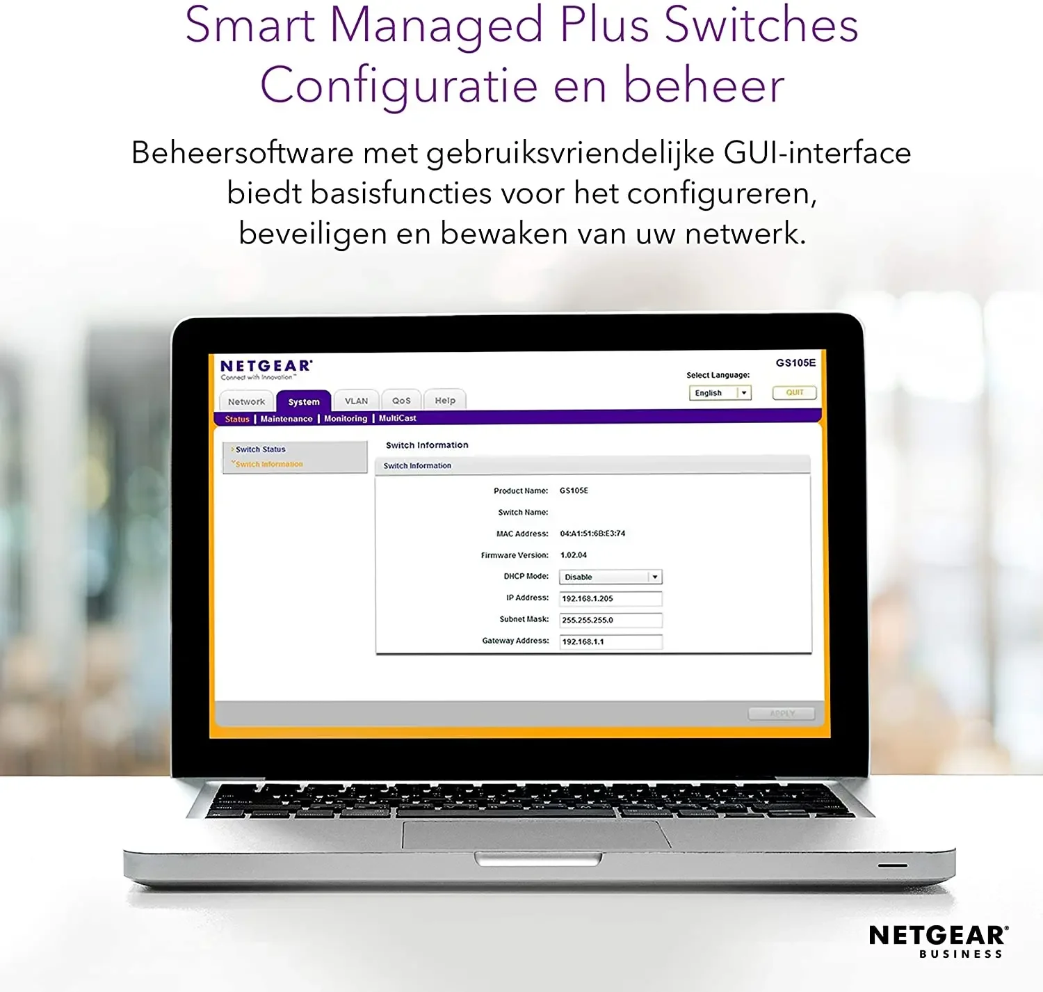 NETGEAR GS105PE Gigabit Plus Switch 5-Port Gigabit Ethernet Plus PoE Pass-Throu/PoE Power Down Switch With 2-Port PoE Out Ports