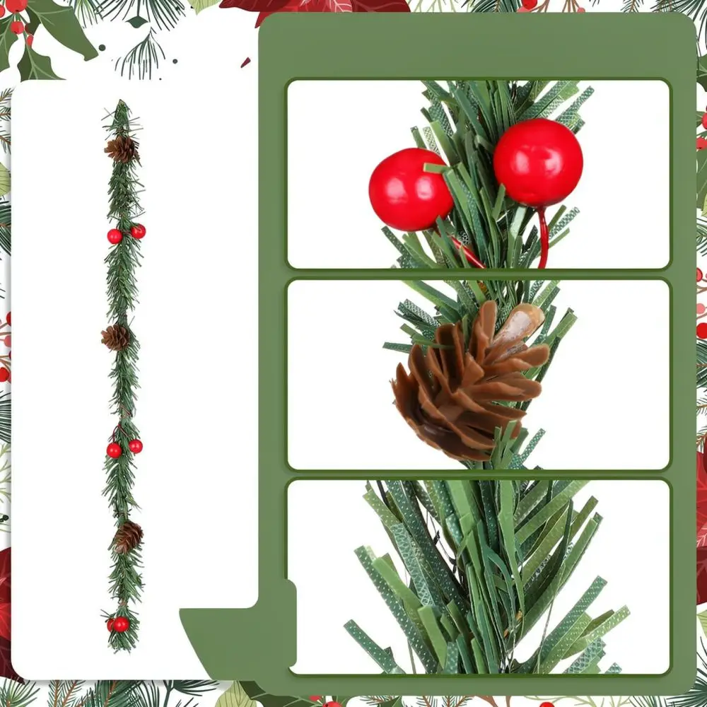 red-berry-pine-cone-garland-ties-artificial-ornament-for-christmas-tree-holiday-home-decoration-accessory-kit