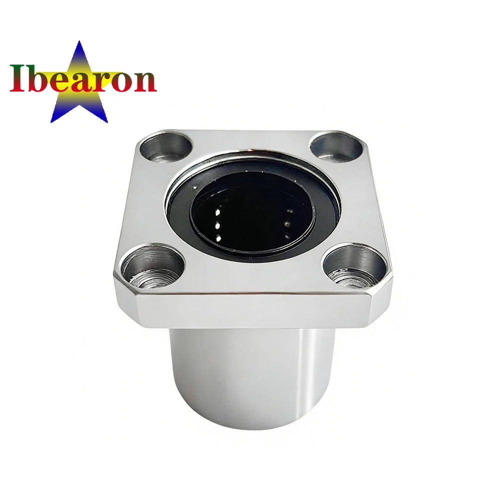 

1PCS LMK60UU Standard Type Square Flanged Linear Motion Ball Bearing Seals On Both Side High Quality Resin Retainer