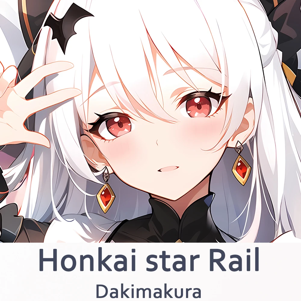 Honkai star Rail Theresa Dakimakura 2WAY Hugging Body Pillow Case Anime Pillow Cushion Cover Xmas Gifts