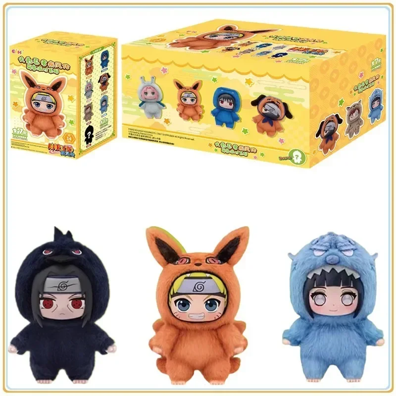 

BANDAI Eaki Uzumaki Shippuden Beast Party Series Куклы Аниме Персонажи милые игрушки в подарок