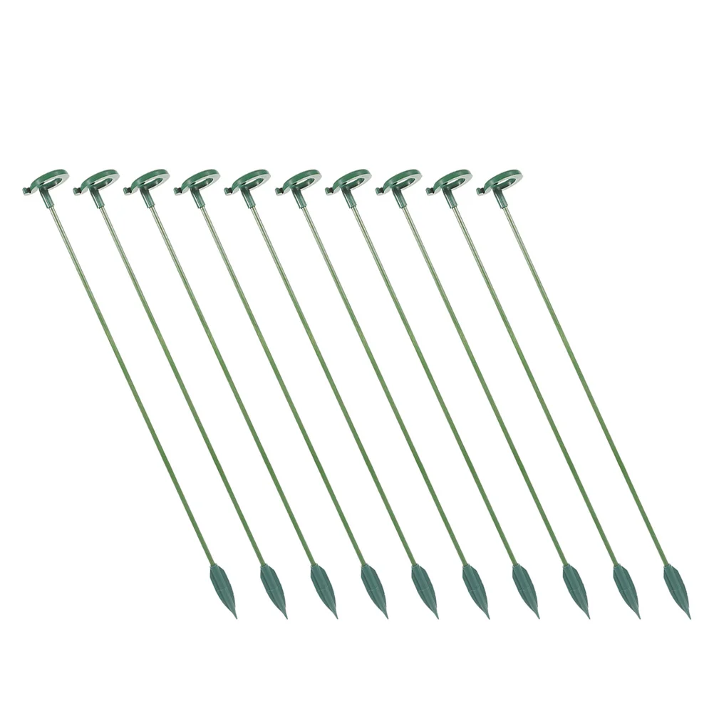 

12Pcs Plant Support Stakes Garden Flower Stakes for Indoor Outdoor Potted Plants Single Stem Flower Holders