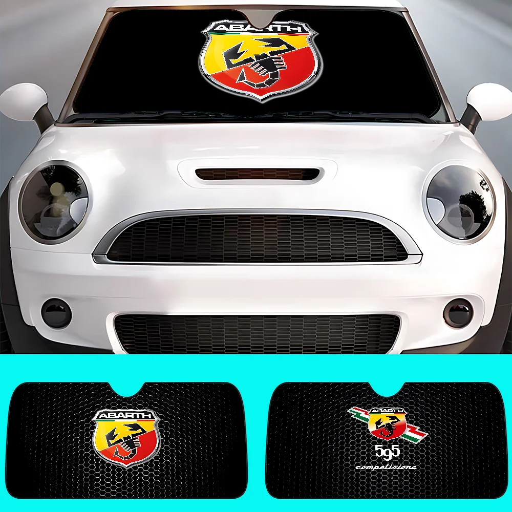 

A-Abarth Car Car SunShade Windshield Car Window Windscreen Cover Sun Shade Auto Visor Car Accessories