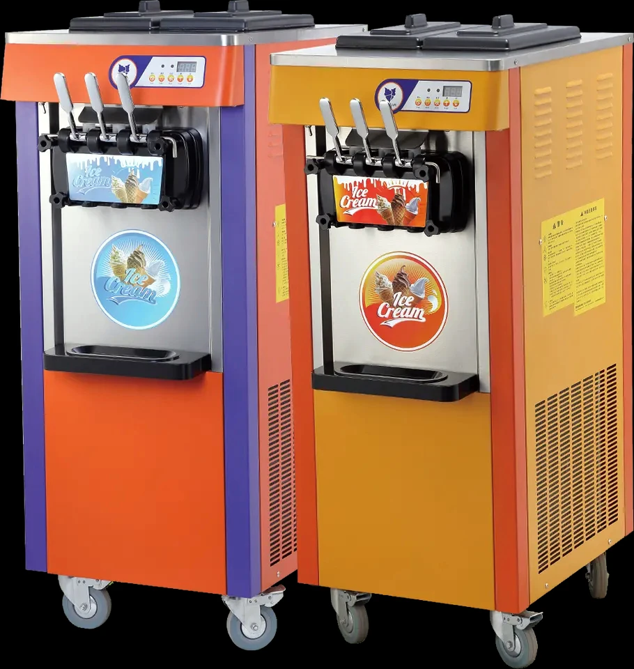 Automatic Mini Machine a Glace Italienne Ice Cream La Creme Cornets De Loc De Glace Italienne Occasion Italien Pro Machine Maker