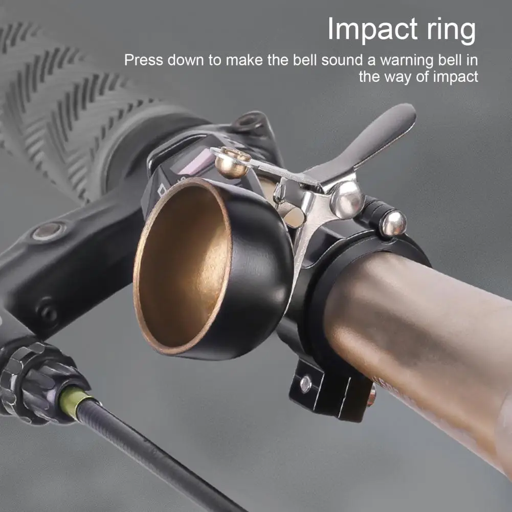 

Алюминиевый велосипедный звонок 6,5 см, велосипедный рожок, чистый громкий звук, ретро-стиль, простая установка, звонок на руль, аксессуары для велосипедного рожка