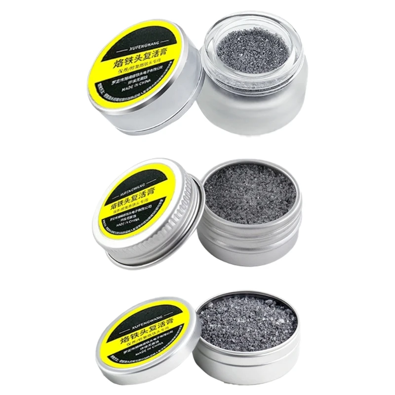 8g/20g 납땜 인두 팁 청소 페이스트 납땜 인두 팁 주석 도금 활성제 산화물 클리너 상쾌한 에이전트 KXRE