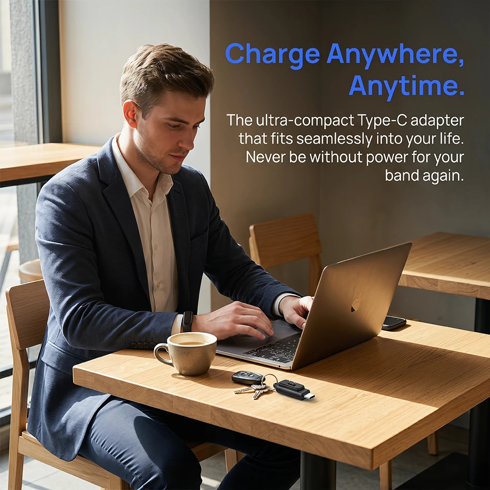 Charger Adapter for Xiaomi Band 10 9 8 Pro Redmi Watch 5 Active Lite Magnetic Portable Mini TypeC Charging Converter Accessories view 4