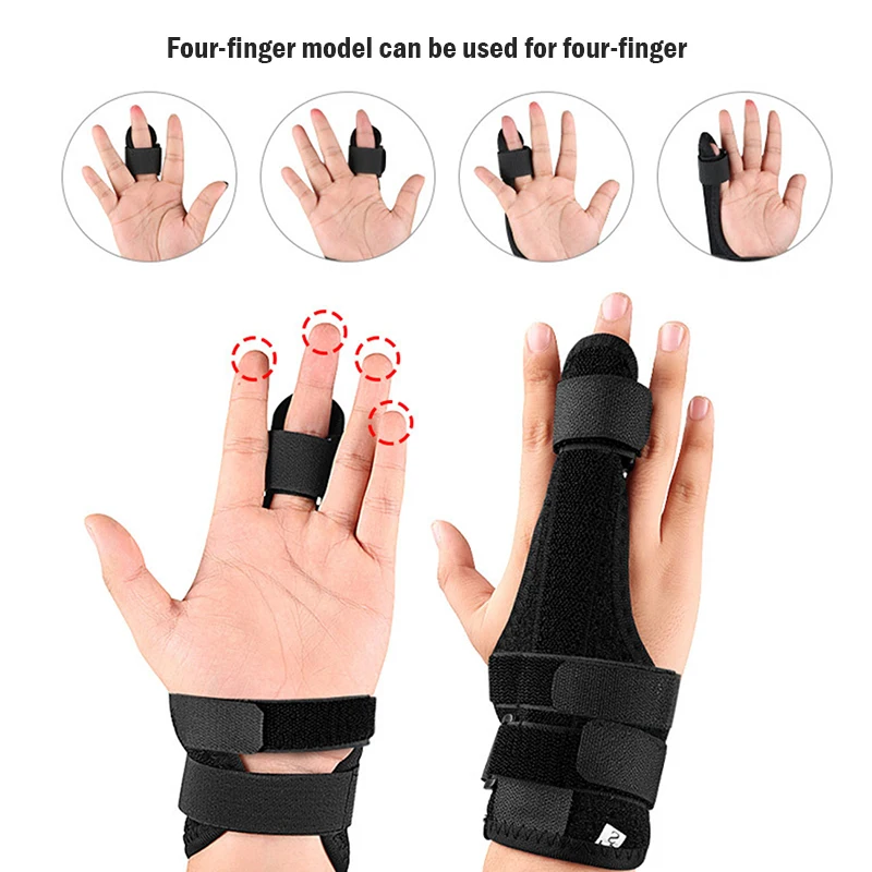 Trigger Finger Splint Support Brace Fracture Recovery Corrector Fix Pain Relief