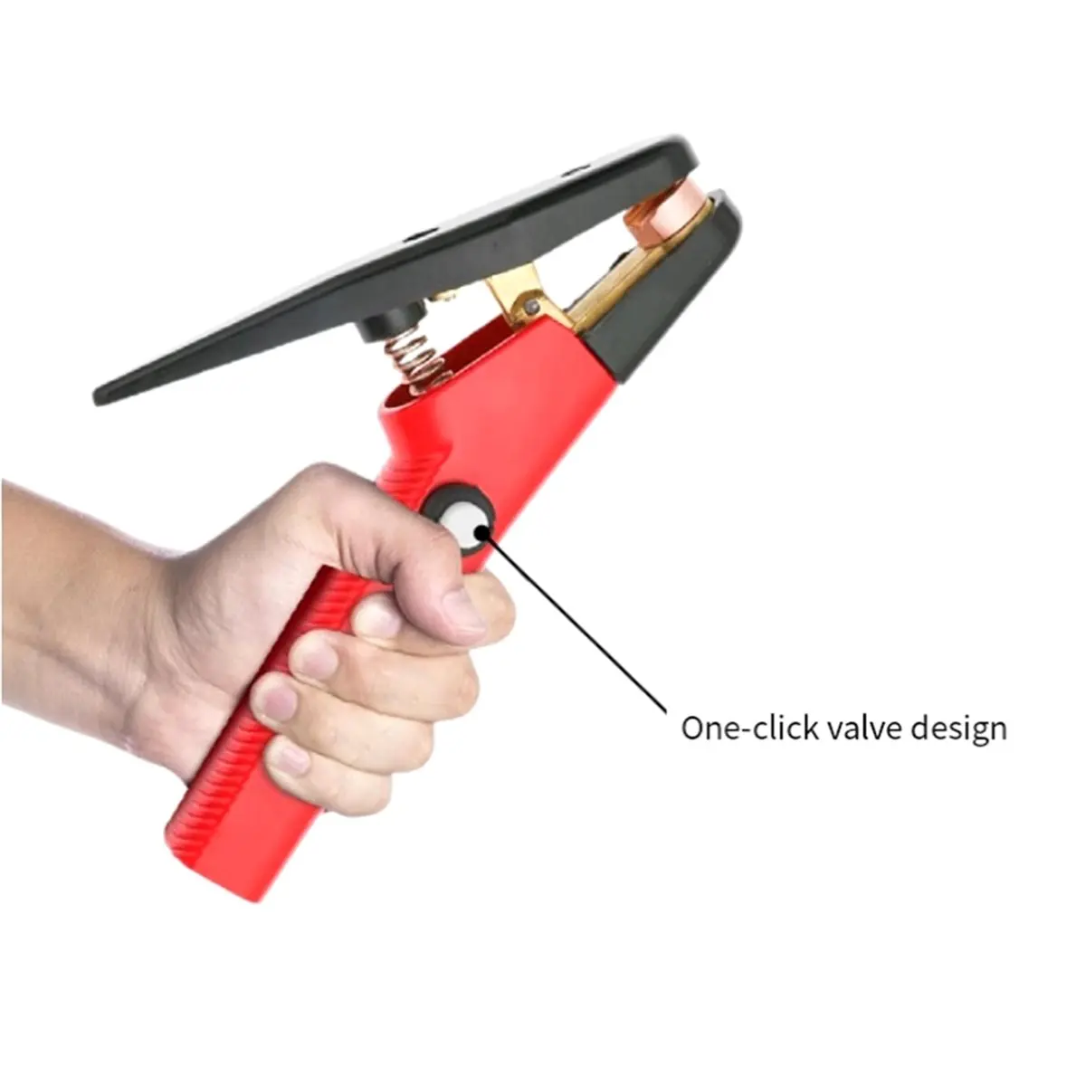 2026 New 1pc Carbon Arc Gas Cutting Torch Electrode Bracket Welding Rod Copper Cable DC Welding Tongs 800A,Stringing