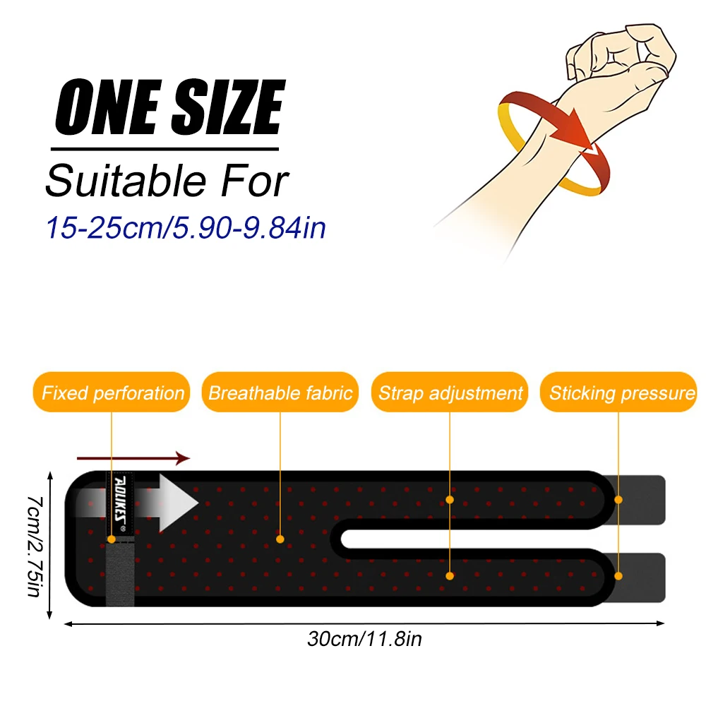 Muñequera ajustable piezas TFCC para muñeca izquierda y derecha, soporte para la tensión del peso, ejercicio, alivio del dolor, 1 unidad
