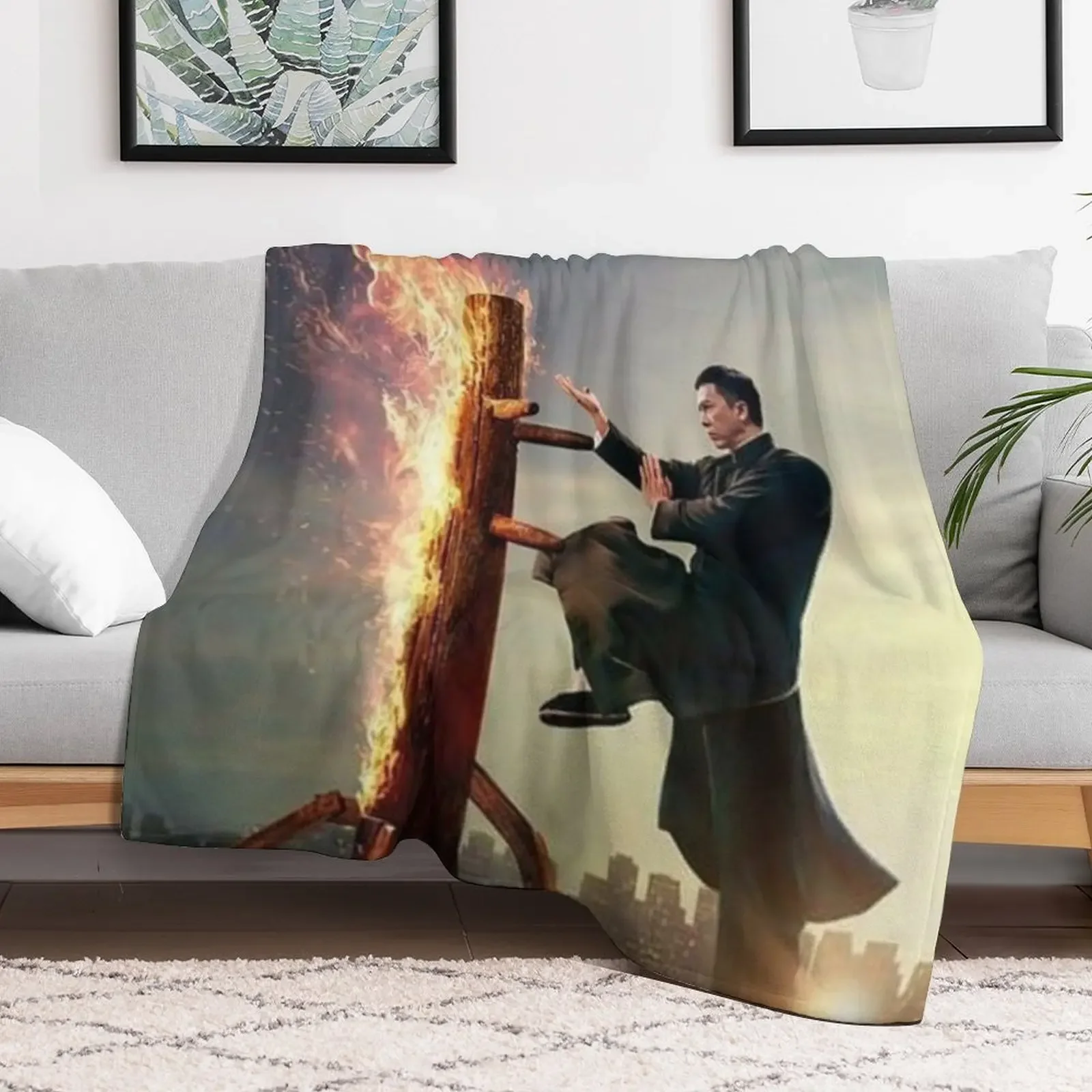 Donnie Yen Throw Blanket christmas gifts Decoratives Luxury Throw Fashion Sofas Blankets