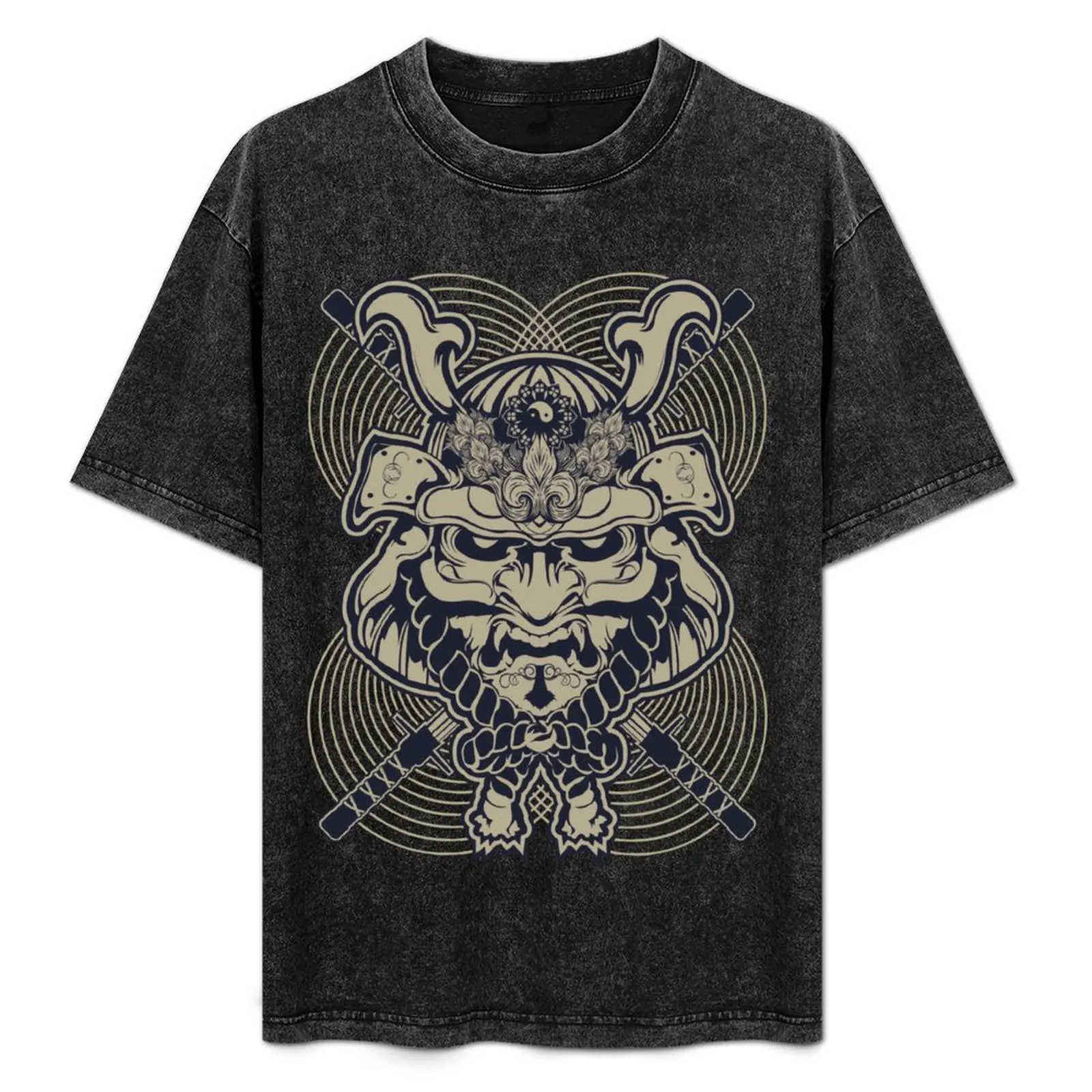 

Samurai Rising T-Shirt plus sizes man clothes black t shirts for men