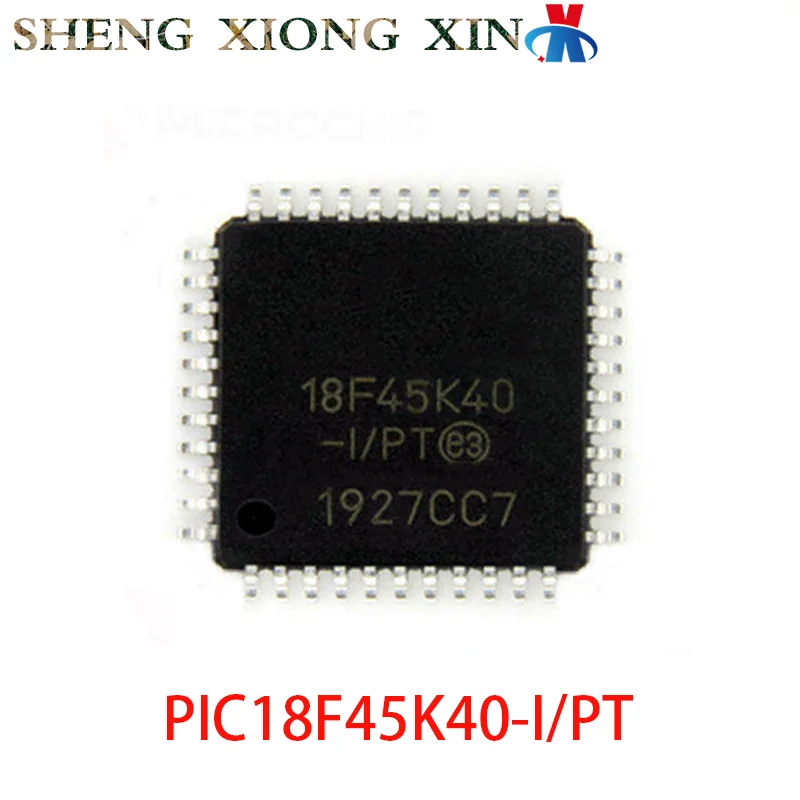 5pcs/lot 100% NEW PIC18F45K40-I/PT  TQFP-44 Microcontroller Unit PIC18F45K40-I 18F45K40 Integrated Circuit