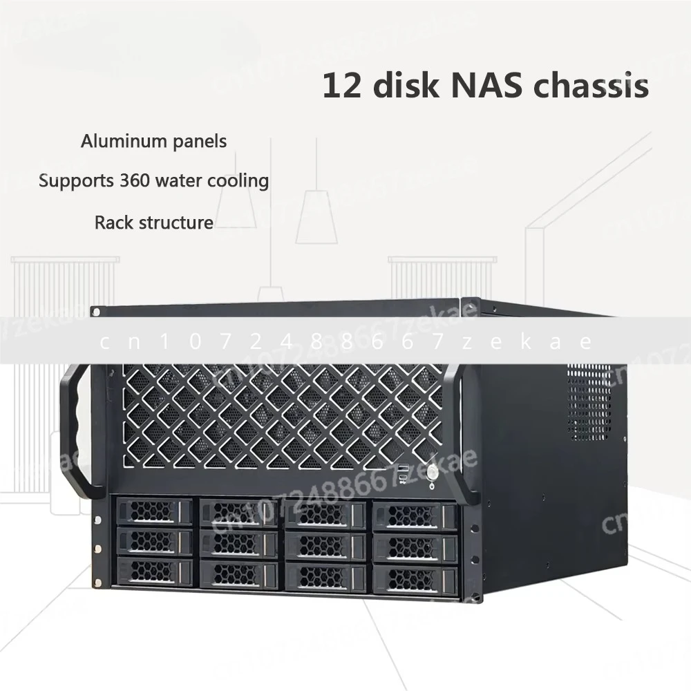 12 Disk Nas Case Mendukung 360 Cold Line Desktop Rack Mount Enterprise Storage Server