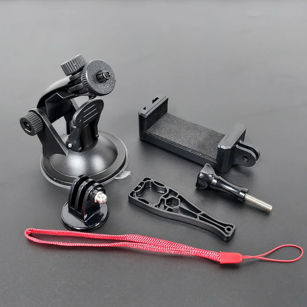 Saugnapf Halter Kit Für Gopro Hero 13 12 11 10 9 8 7 6 5 4 3 Zubehör Halterung Saugnapf Dash Kamera Halter Stehen Halterung