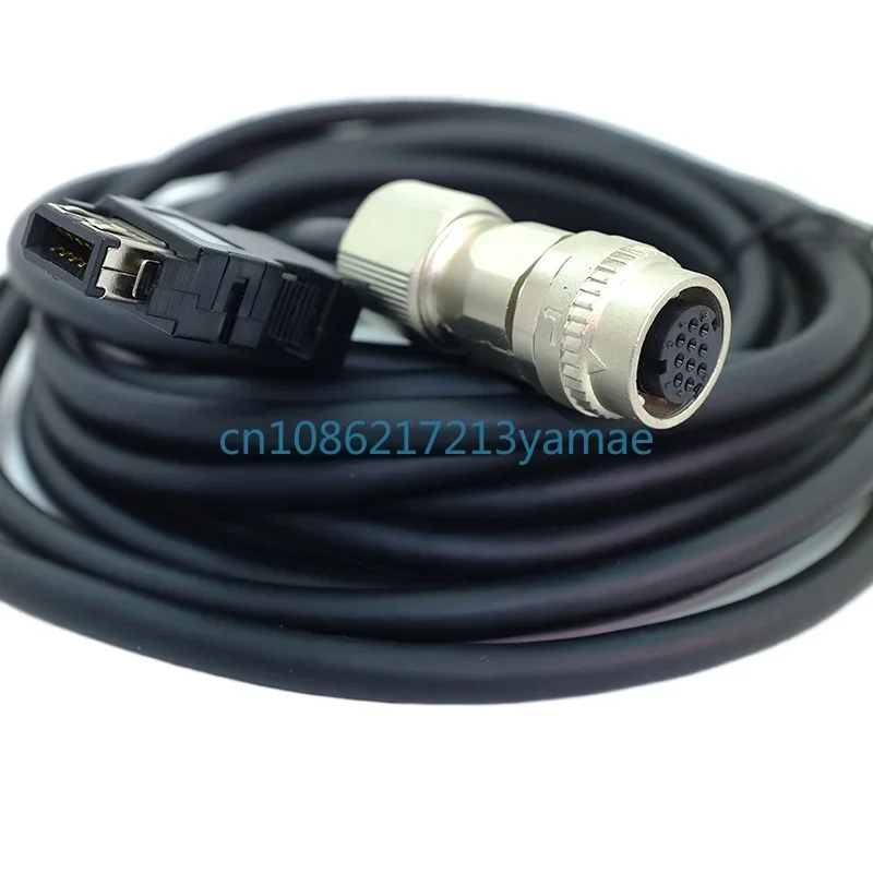 M70 Motor Encoder Signal Feedback Line CNV2E-8P/9P-5m  3m 8m 10m Cable With Straight or Elbow Plug