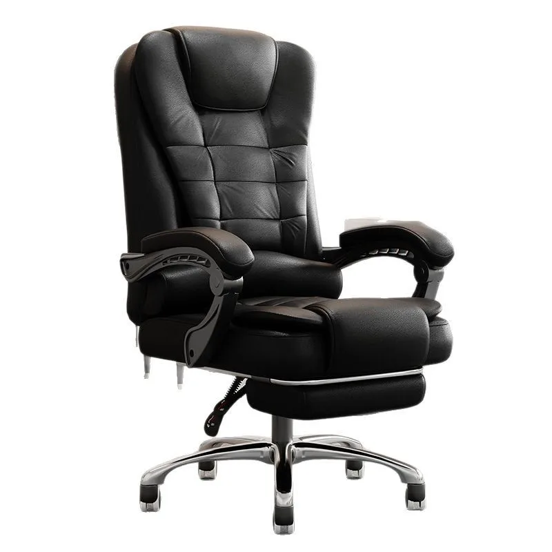 

Ergonomic Modern Design Lift Office Chair for Home Use Comfortable Backrest for Long Sitting Made of Synthetic Leather Material