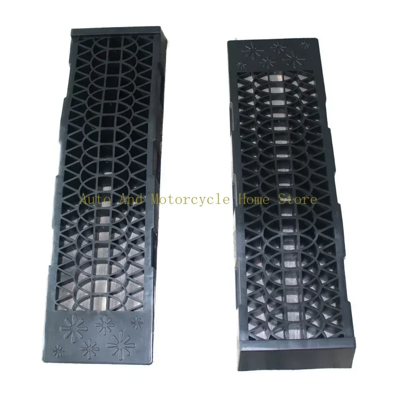 5000KG Capacity Heavy Duty Car Ramps 70cm Plastic Portable Loading Access Ramps Lift Repair Maintenance Jack Lift Tool 2pcs/Pair