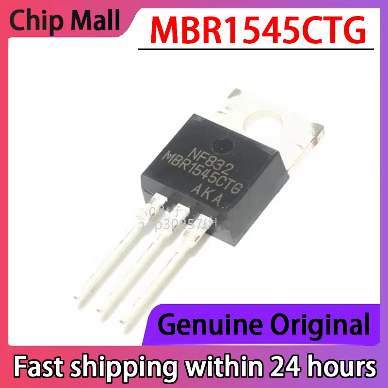 

1PCS New Original MBR1545CTG MBR1545CT TO220 45V 15A Diode