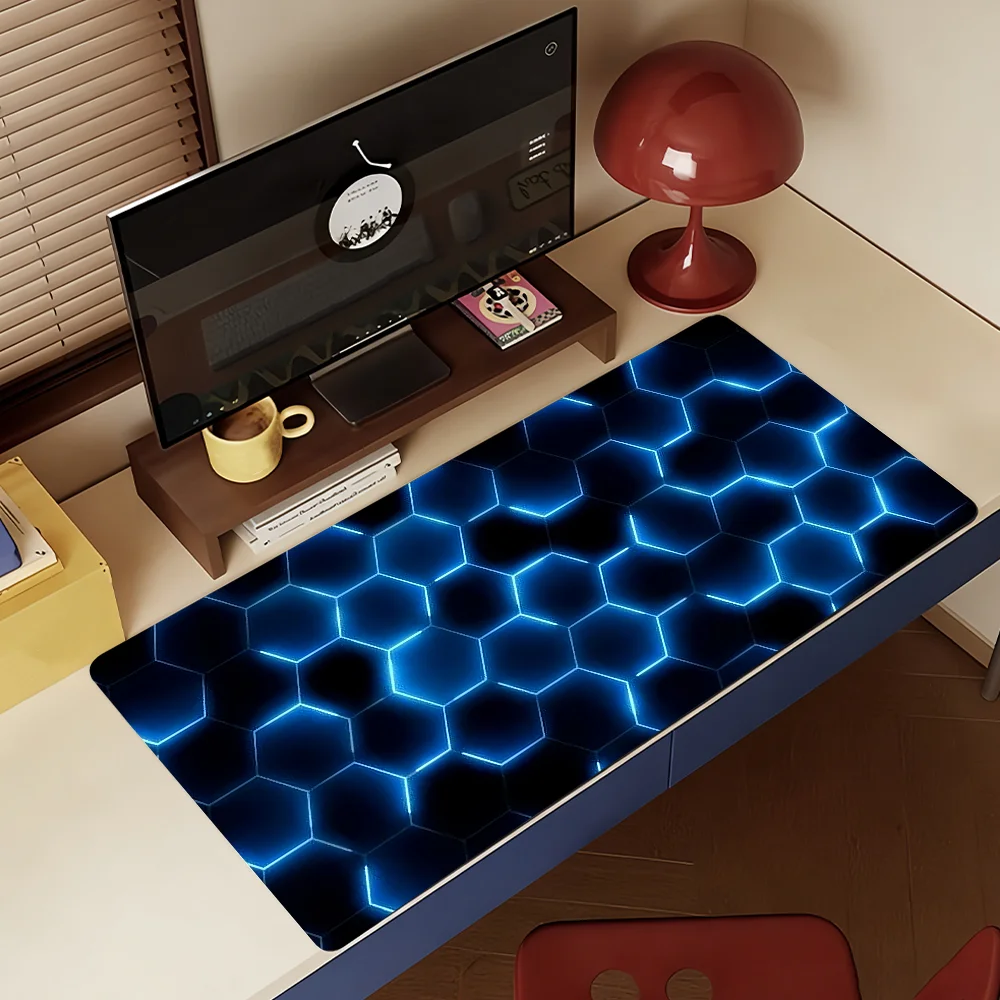 테크 스타일 육각형 패턴 마우스 패드 미끄럼 방지 잠금 - Tech Accessories For Laptop 리뷰 및 가격