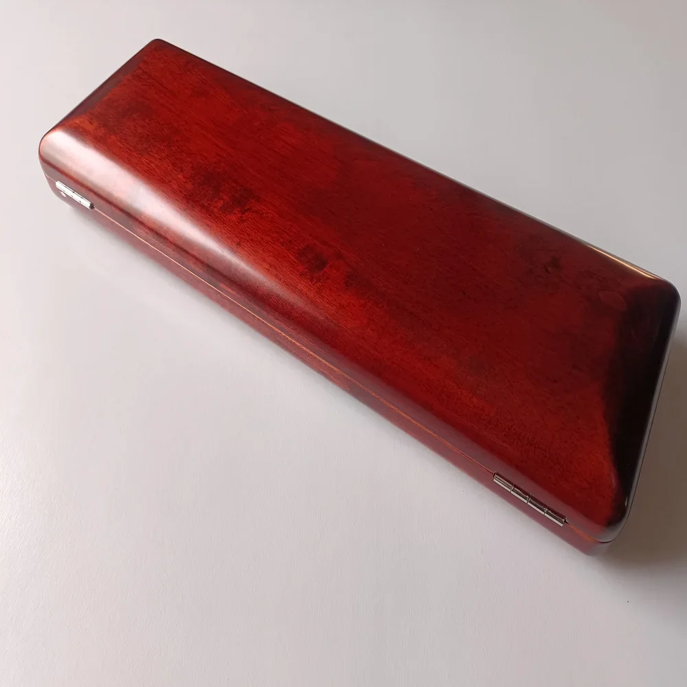 

Maple Wood Flute Case for Flute And Piccolo Excellent Quality Musical Instrument Storage Case
