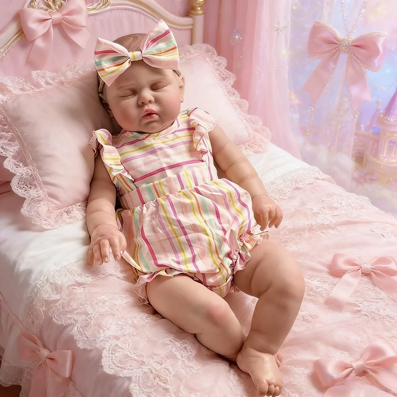 60cm-reborn-baby-doll-pickle-with-painted-hair-high-quality-cotton-body-handmade-art-doll