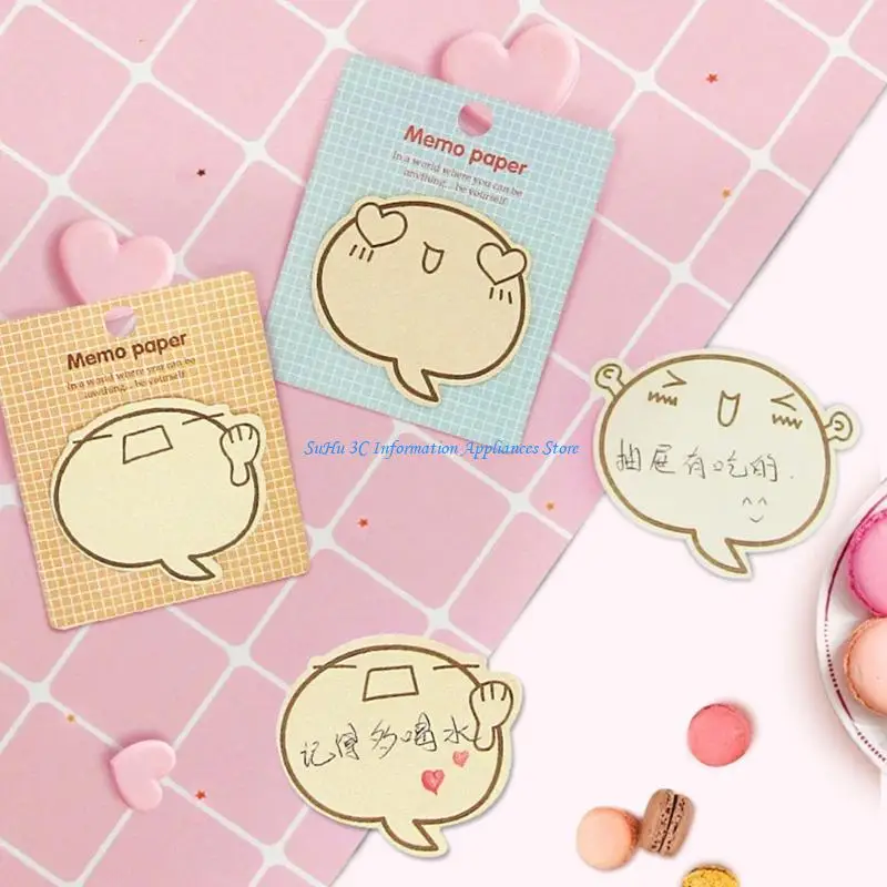 Pet Themed Design Adhesive Note Write Sheets for Office and School Use - Image 2