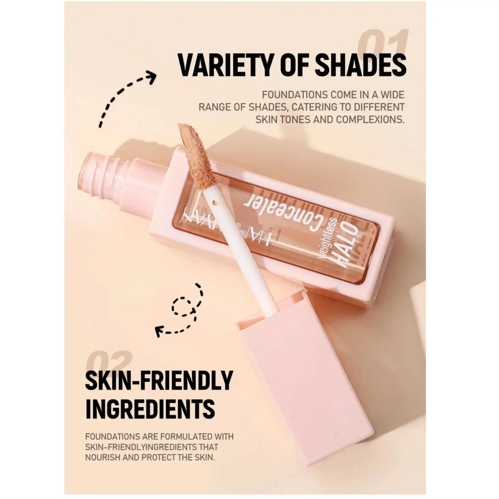 マット液体コンシーラー男性女性のための長期的なオイルコントロールくまコレクター毛穴のないファンデーションクリーム保湿