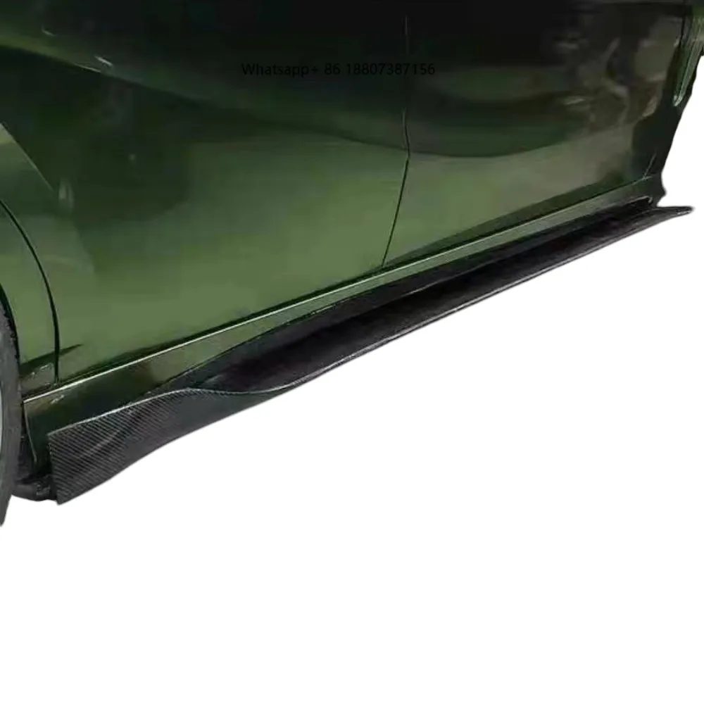 

2009 forAudi S5 4.2L V 2-Door Carbon Fiber Body Kits New Condition Side Skirts Car Part