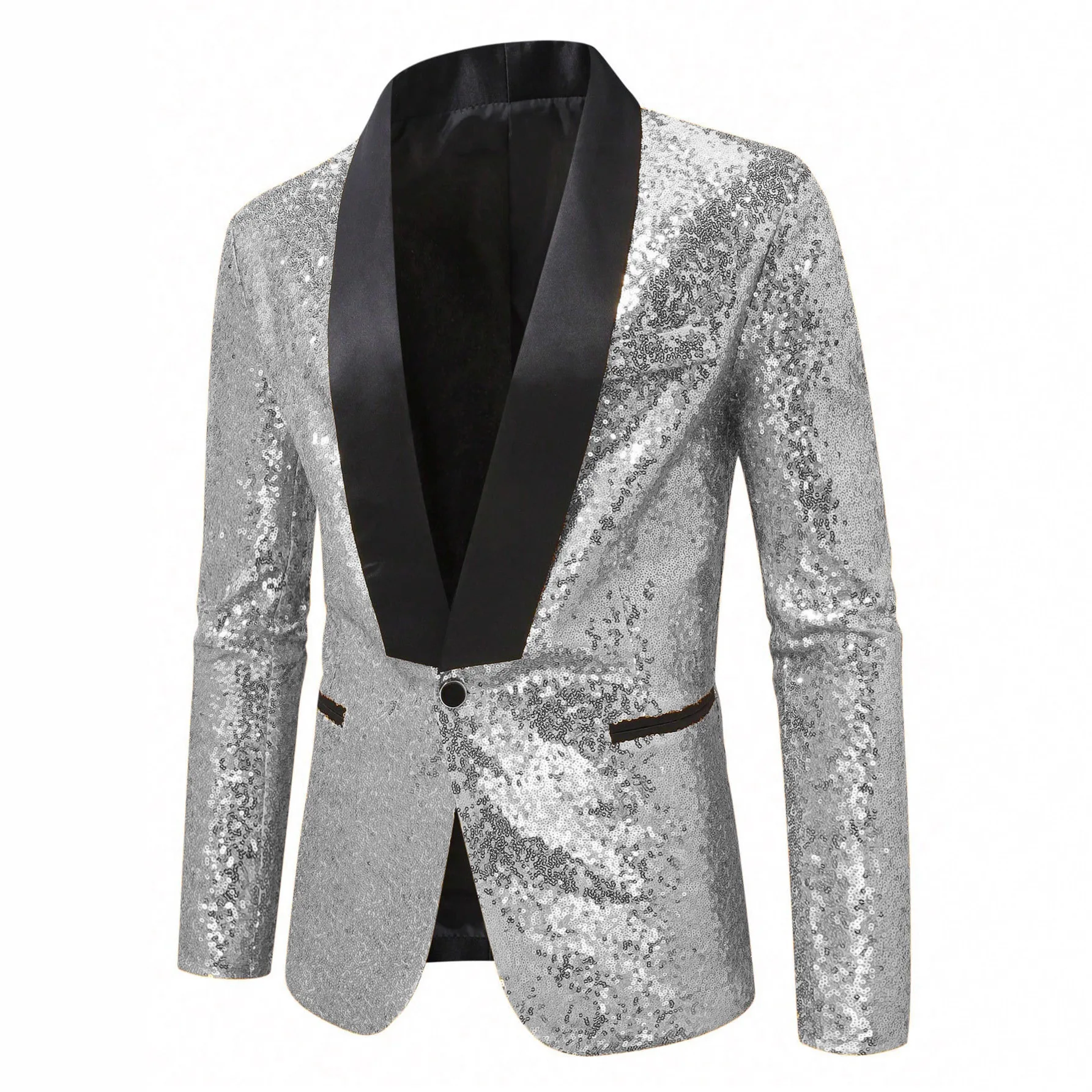 Blazer à paillettes dorées pou - Street Fashion Men 2025 avis et prix