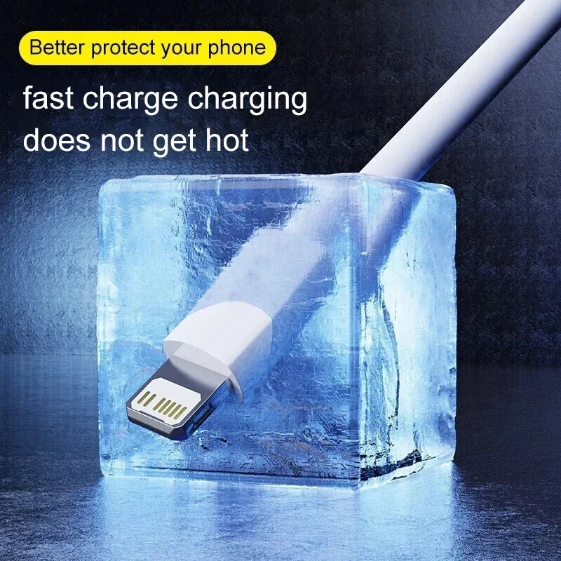 30W Fast Charging USB C Cable For iPhone 14 13 12 11 Pro Max Data Line 8 7 6 Plus XS X XR SE2020 Quick Charge Phone Accessories image 6