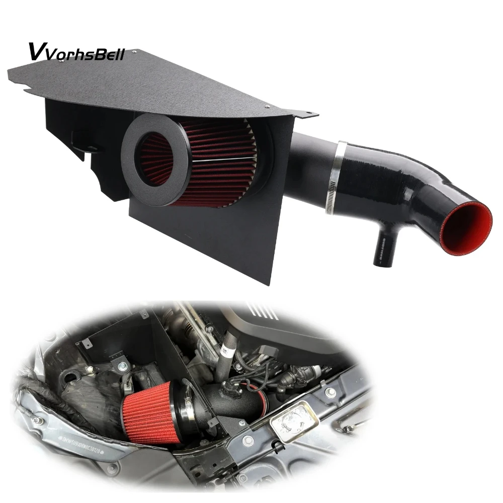 ประสิทธิภาพสูง 4 "อากาศเย็น Turbo Inlet ข้อศอกสําหรับ BMW 2019 + B58 3.0L 6 - กระบอก Turbocharged M240i, M340i, M440i