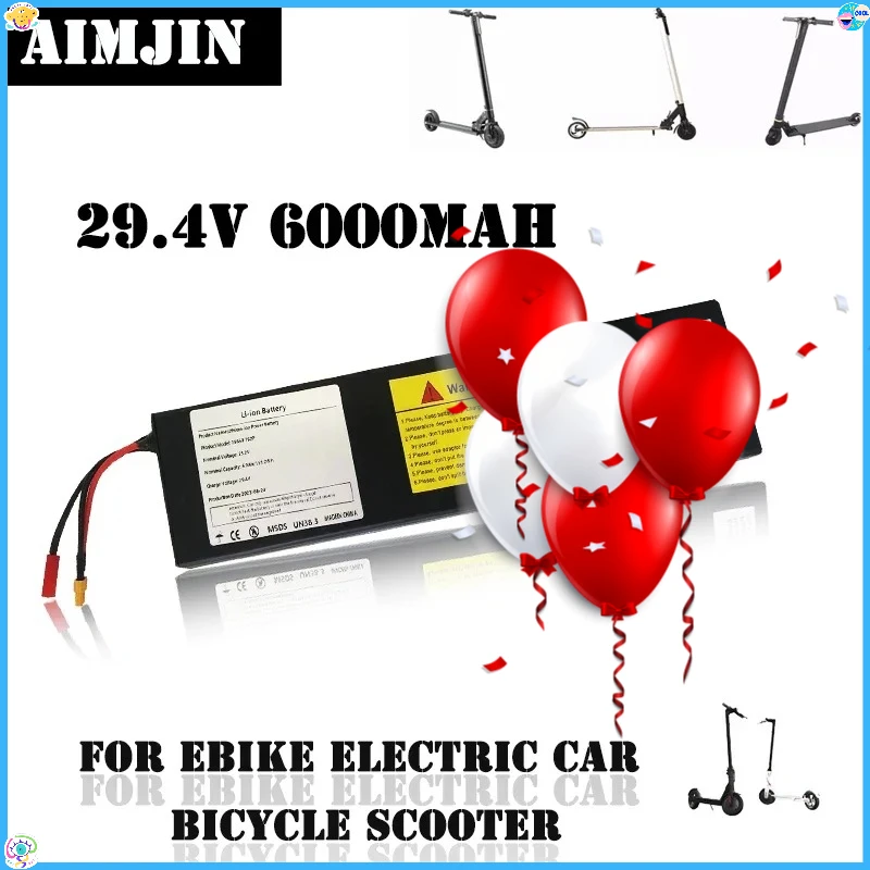 

AimJin 7s2p 29.4V 18650 Battery Lithium Ion Battery for 6000mAh Lithium Ion Battery