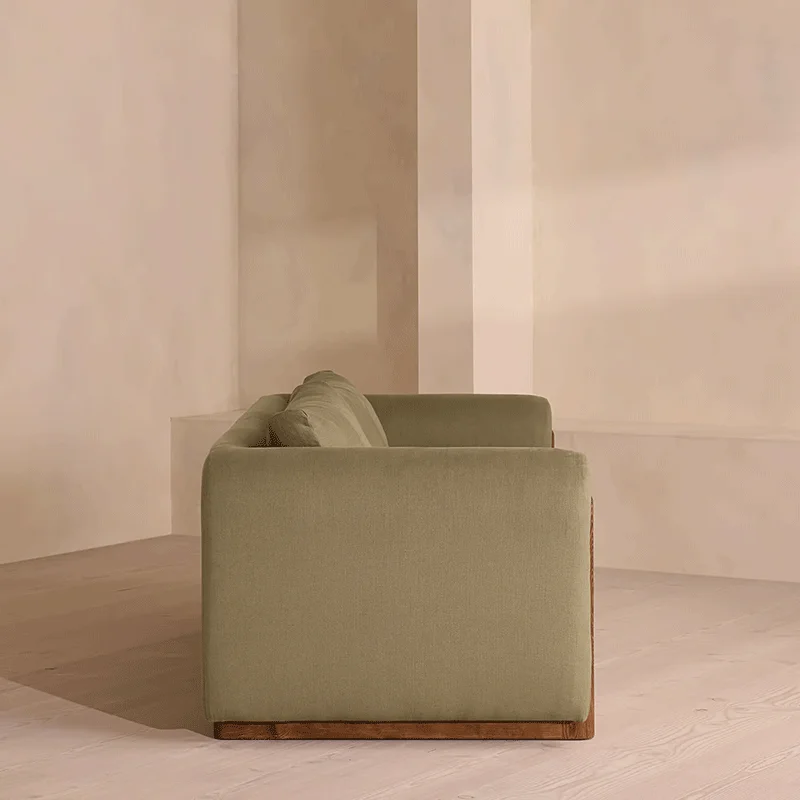 طقم أريكة غرفة المعيشة الفاخرة مجموعة أثاث حديث أريكة منزلية #4